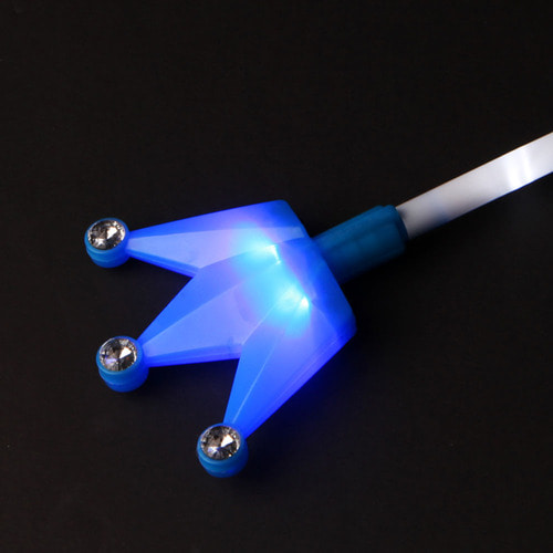 LED 왕관 큐티봉(블루)