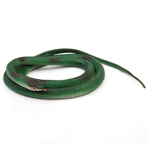 리얼 뱀 모형 (초록)
