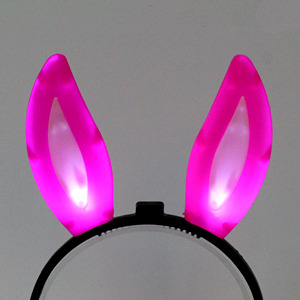 LED점등 토끼 머리띠