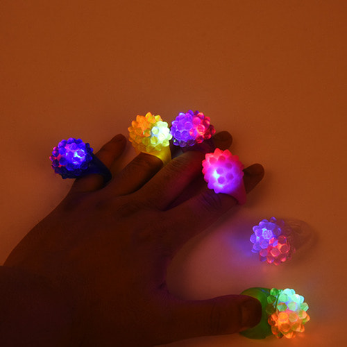 LED 도깨비 반지(색상랜덤)