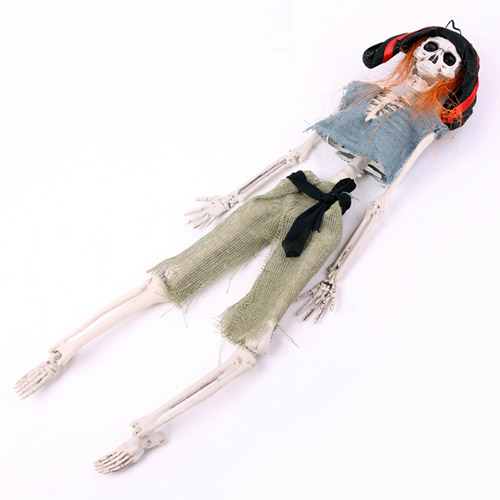 미니 해적해골 인형장식 40cm