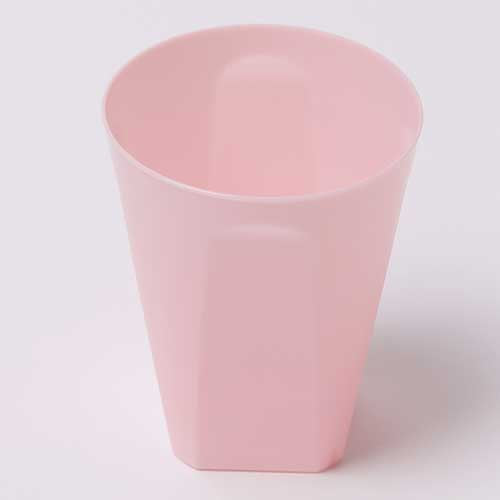 칼라 파티컵 사각-핑크(6입)