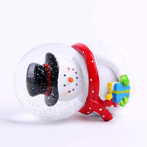 크리스마스 인형 워터볼 스노우볼 6.5cm (눈사람)